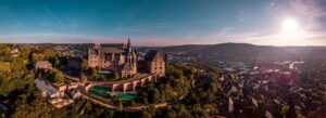 Panorama Marburg an der Lahn